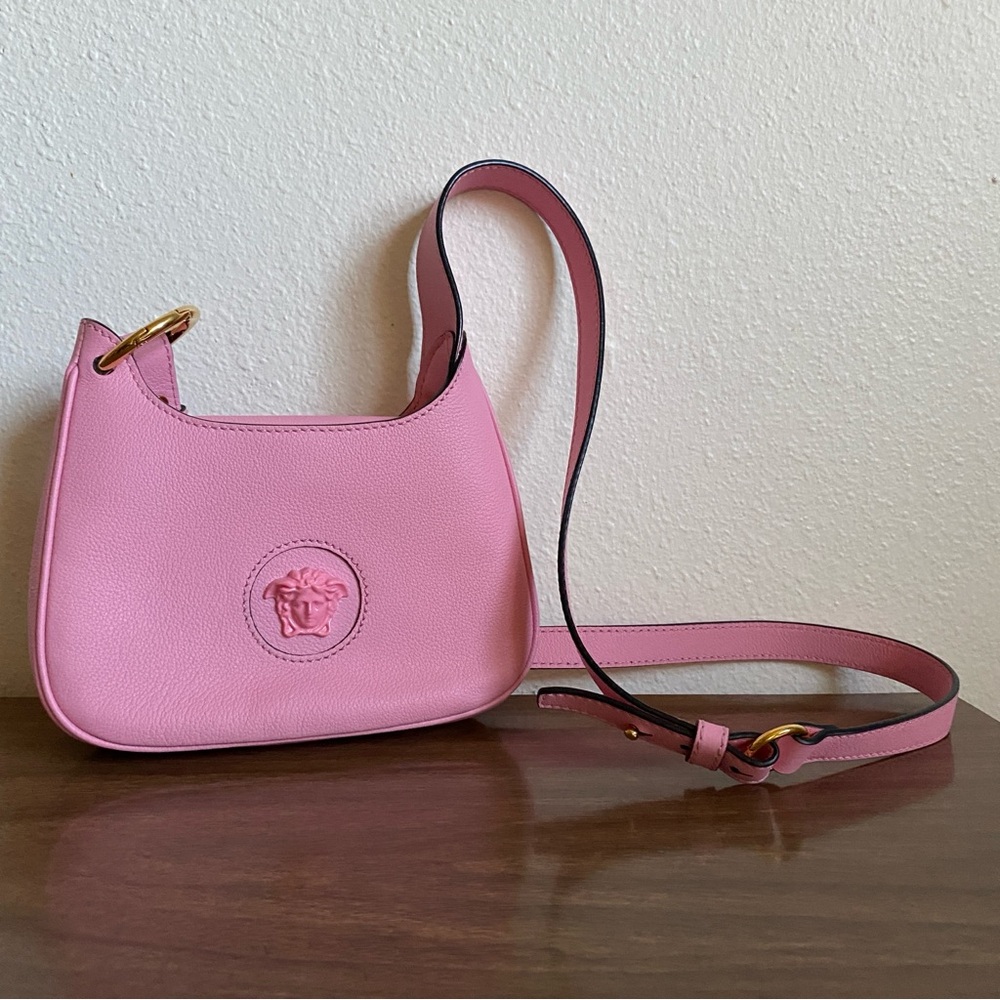Versace La Medusa Hobo Bag Pink
